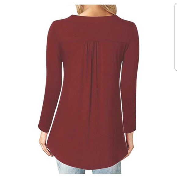 NWOT Maroon Women's Shirt XXL/2X - Picture 2 of 7